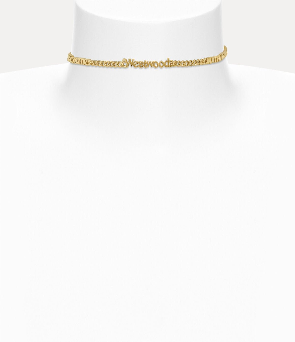 VIVIENNE WESTWOOD Millicent Choker Brass(2 Colors)